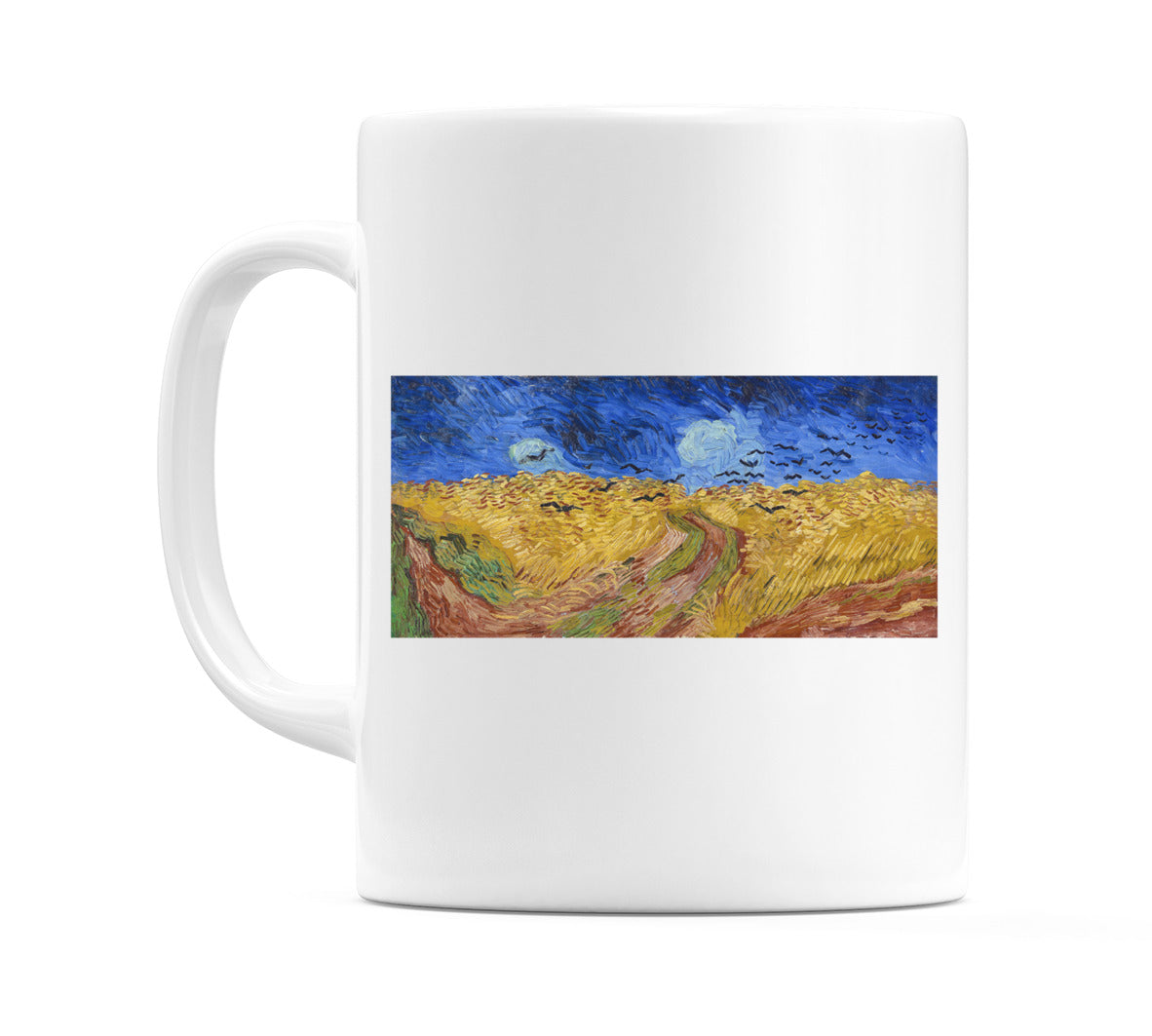 Wheatfield with Crows (1890) Mug