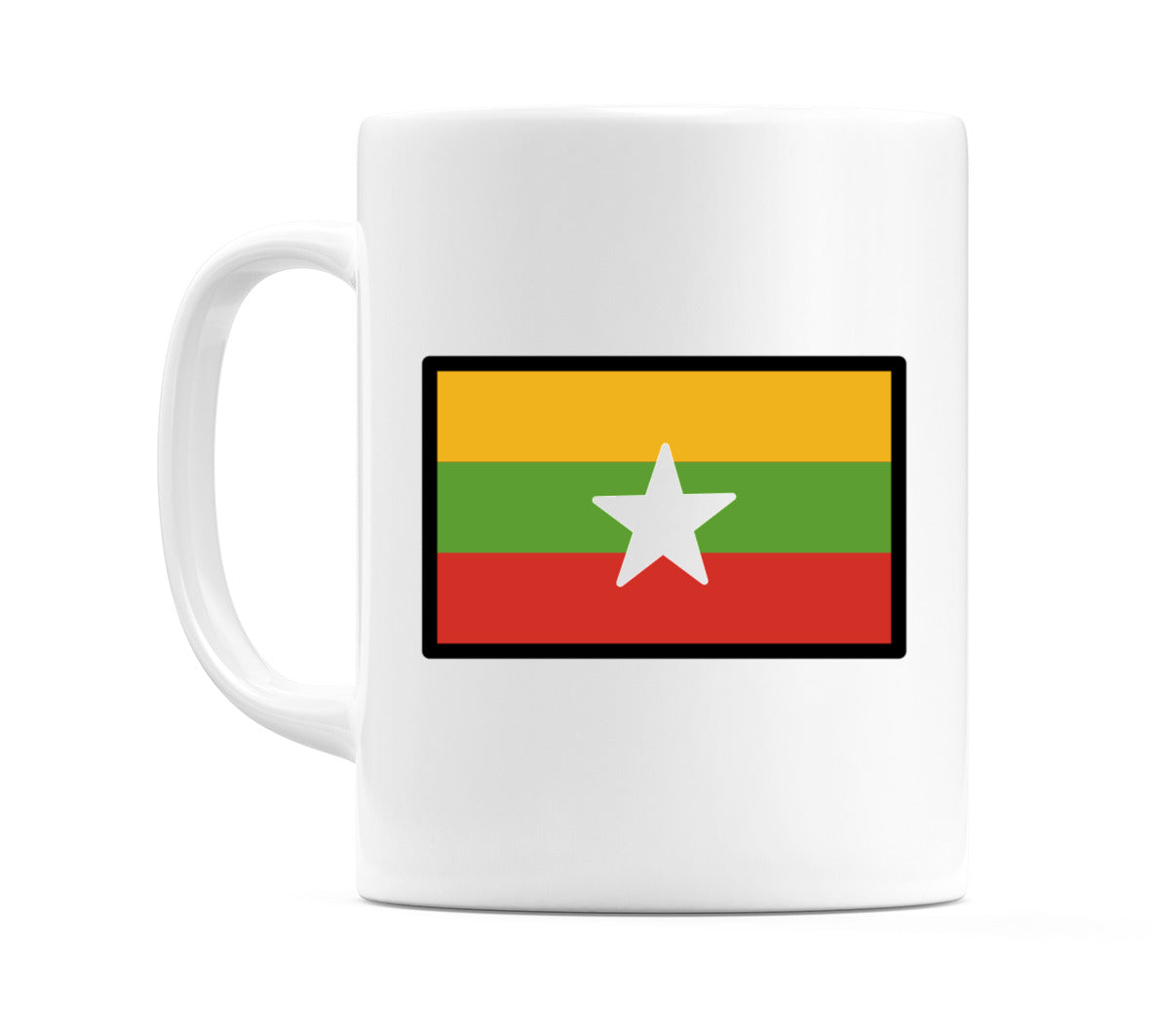 Myanmar (Burma) Flag Emoji Mug