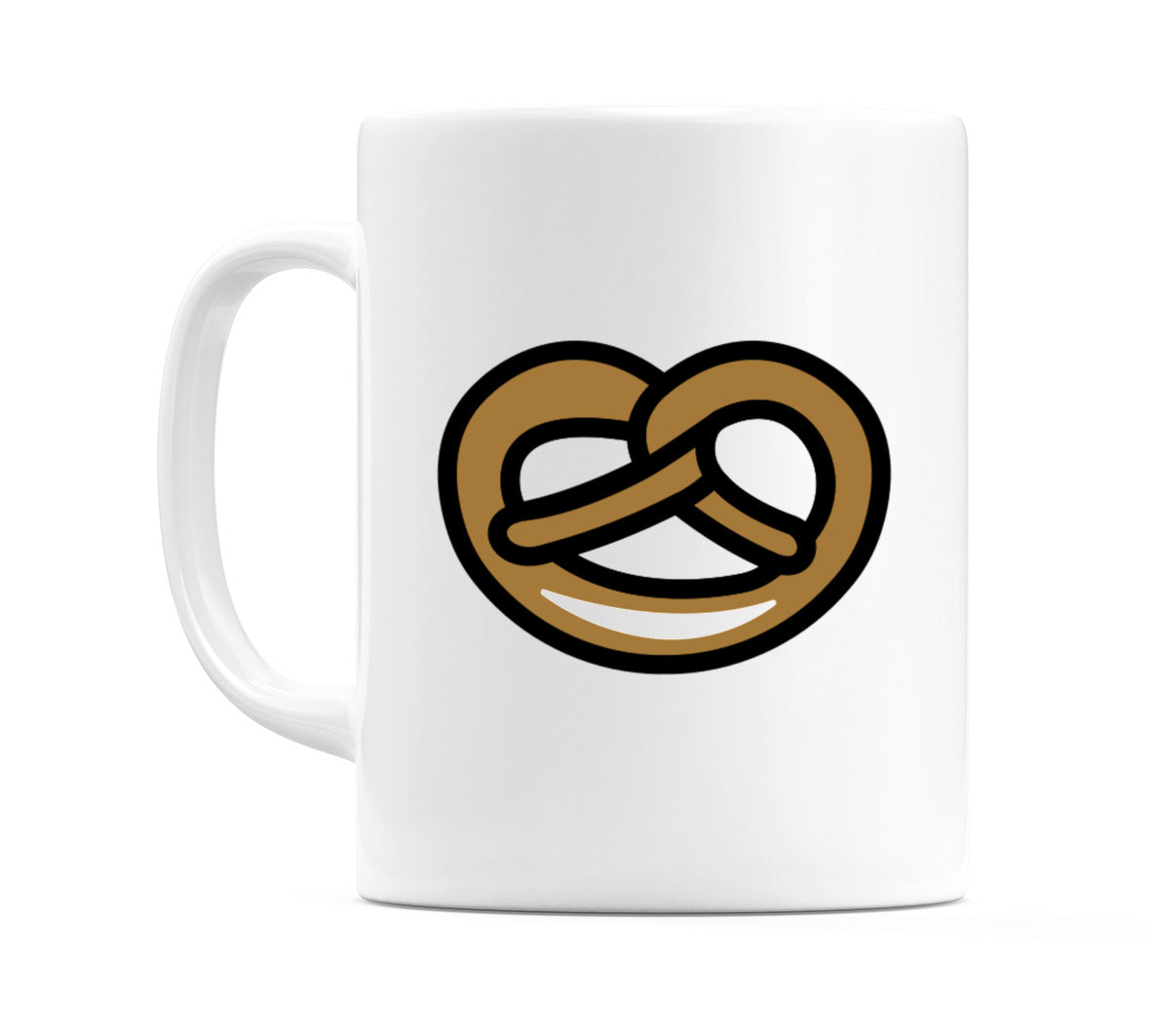 Pretzel Emoji Mug
