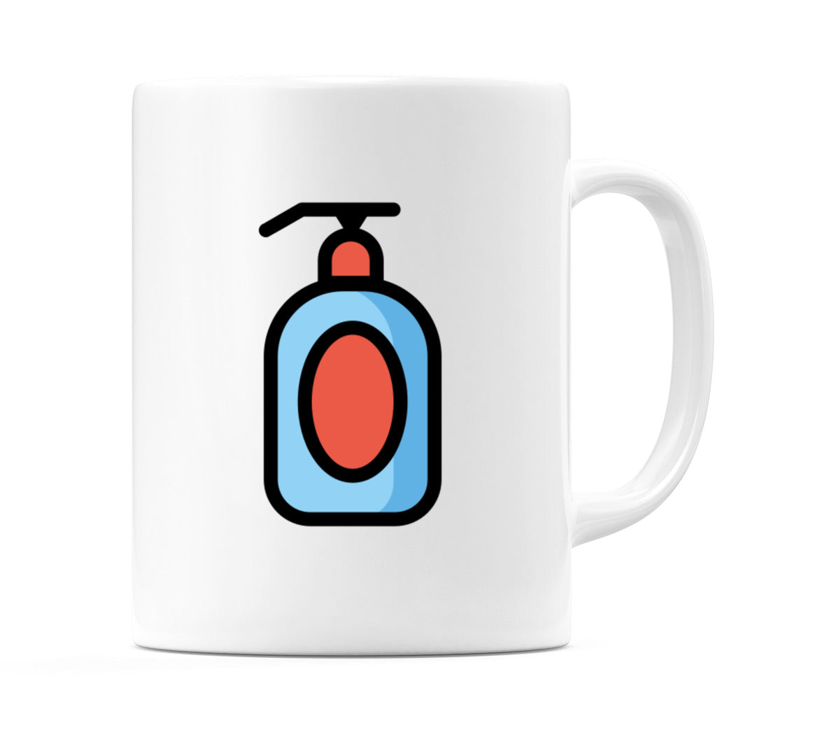 Lotion Bottle Emoji Mug