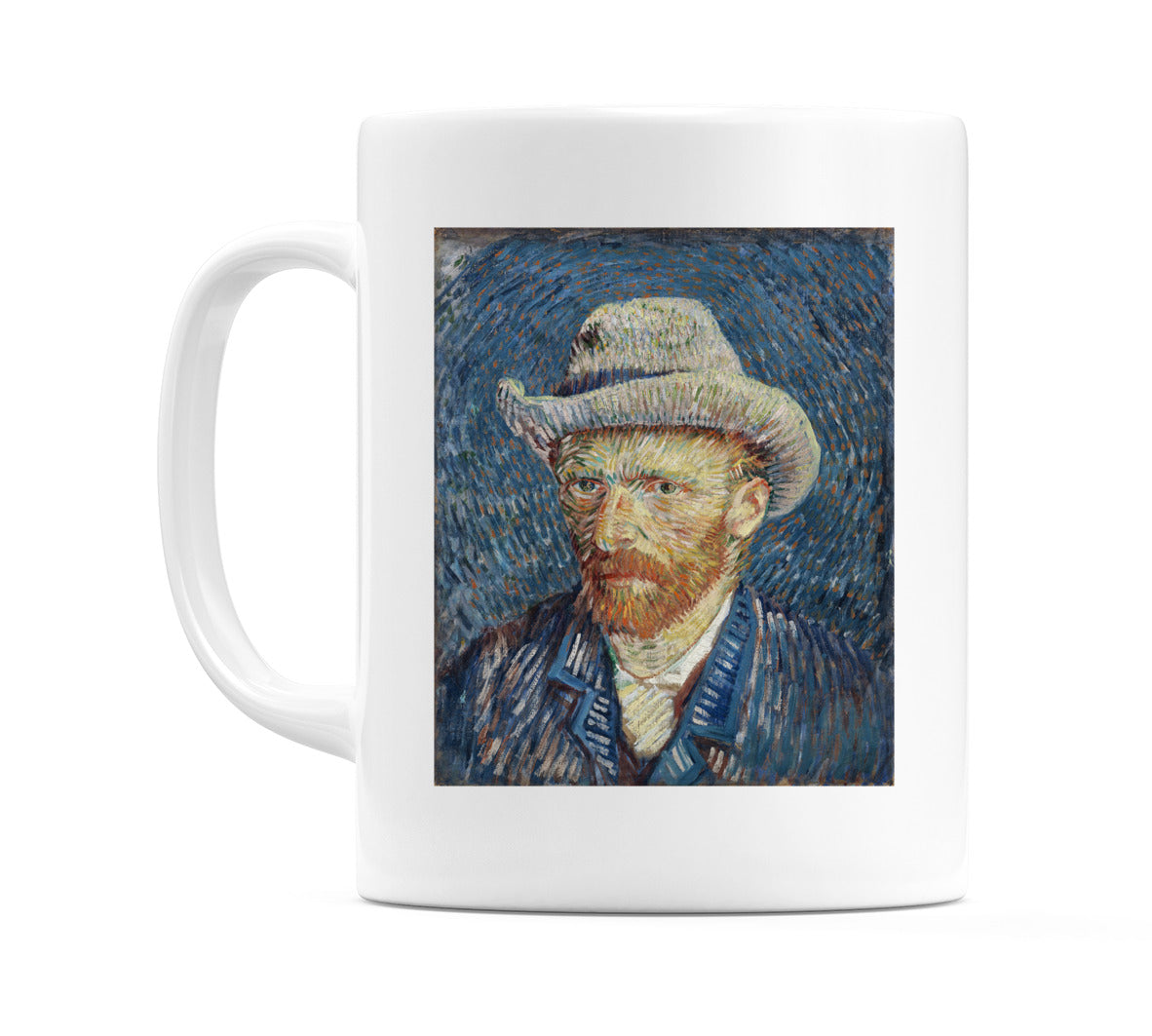 Self Portrait with Grey Felt Hat (1887) Mug