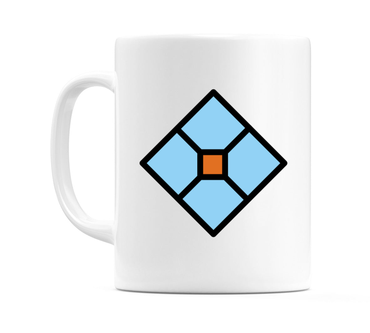 Diamond With A Dot Emoji Mug