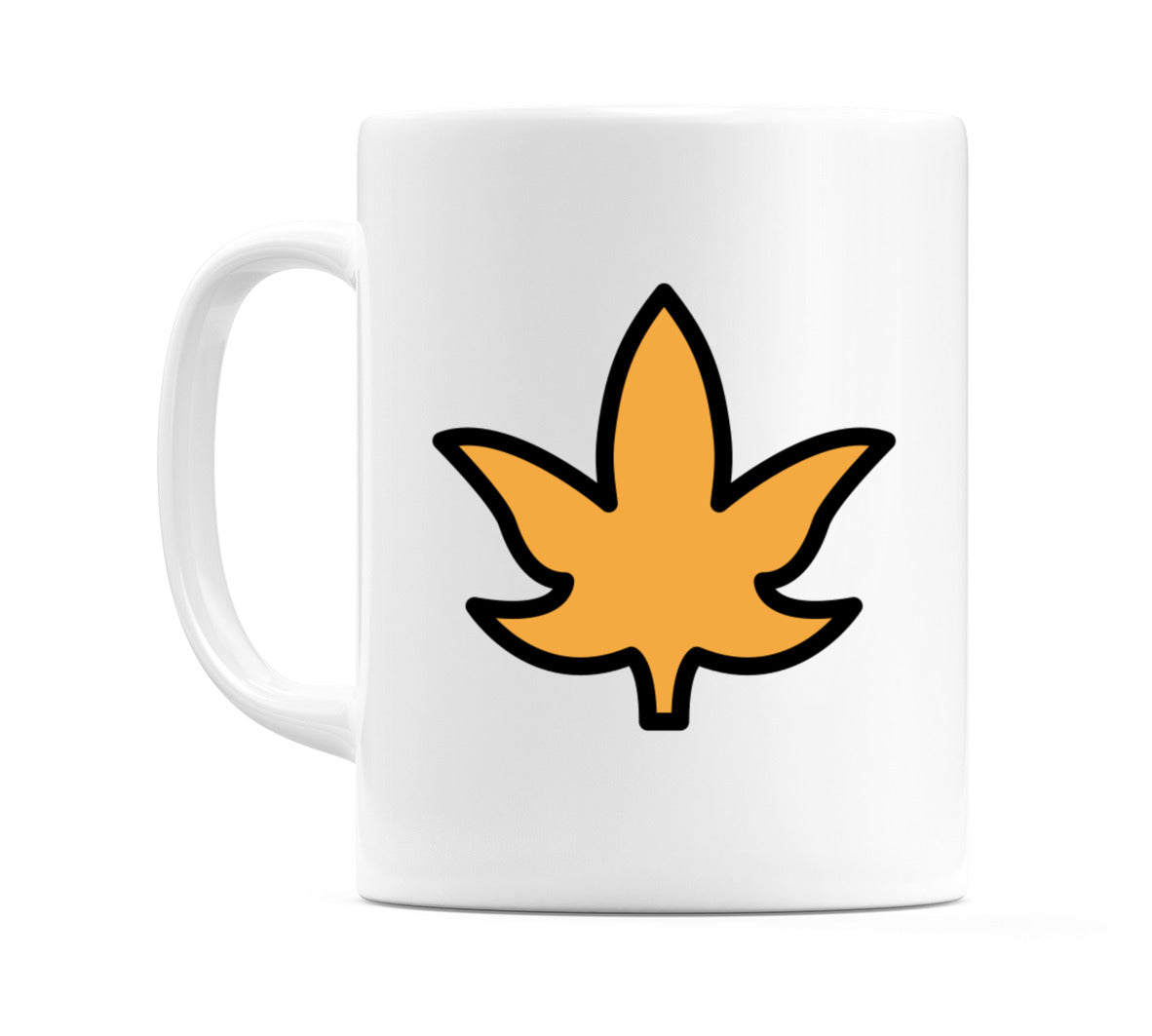 Maple Leaf Emoji Mug
