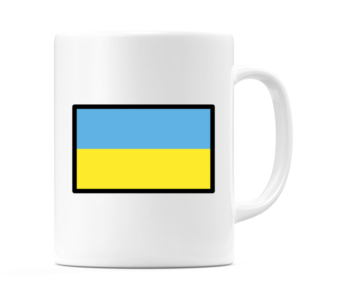Ukraine Flag Emoji Mug