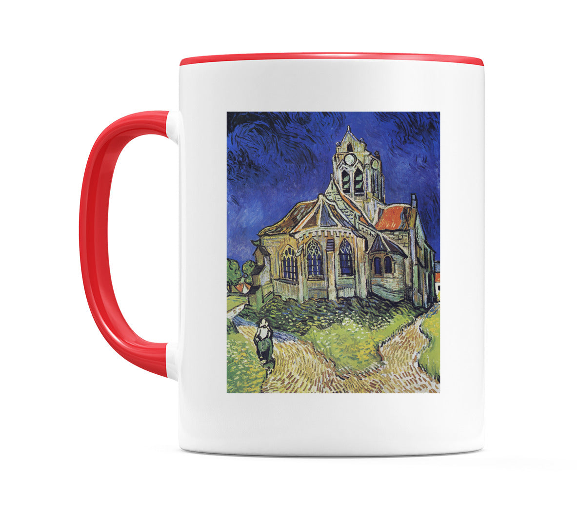 The Church at Auvers (1890) Mug