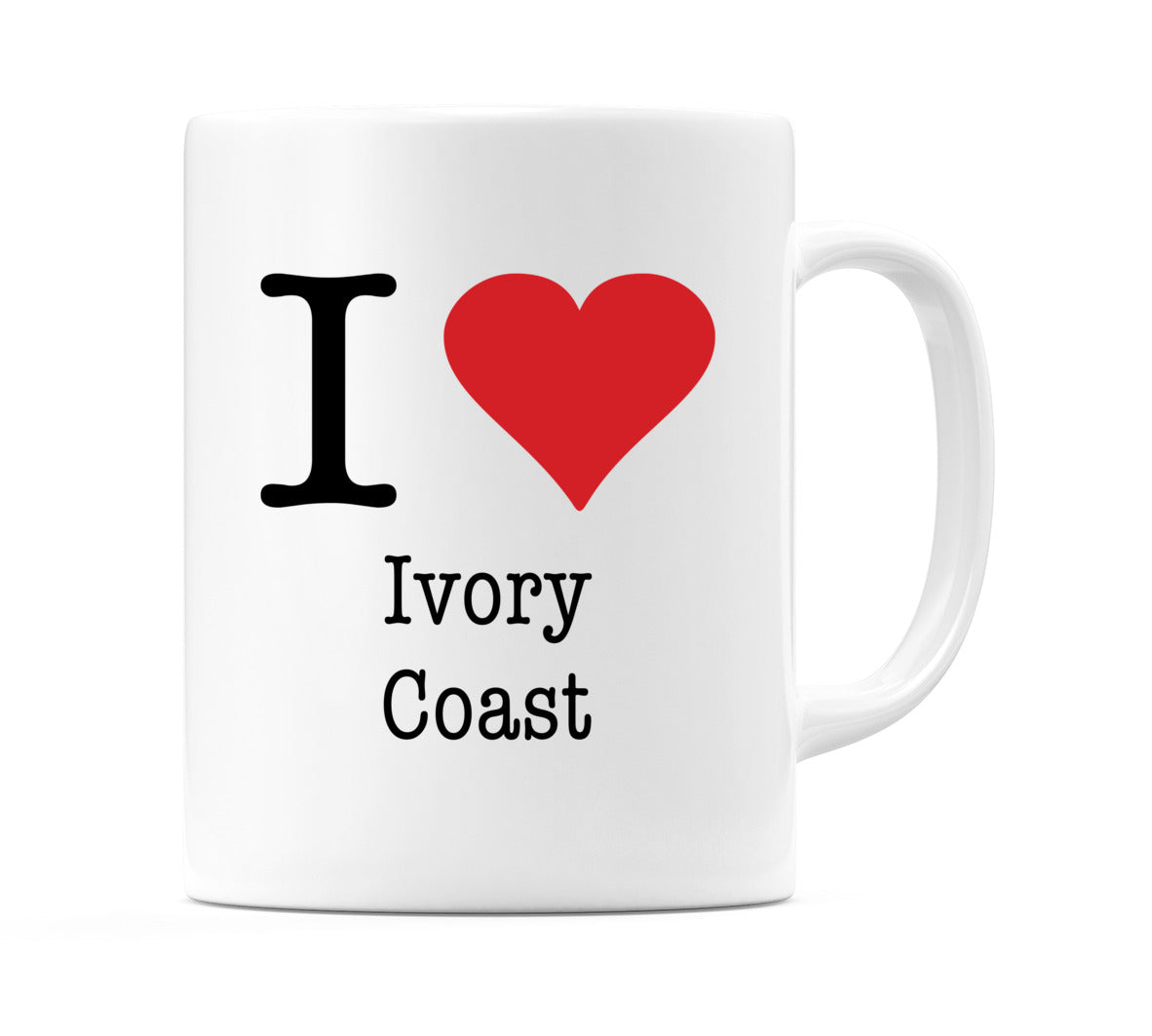 I Love Ivory Coast Mug