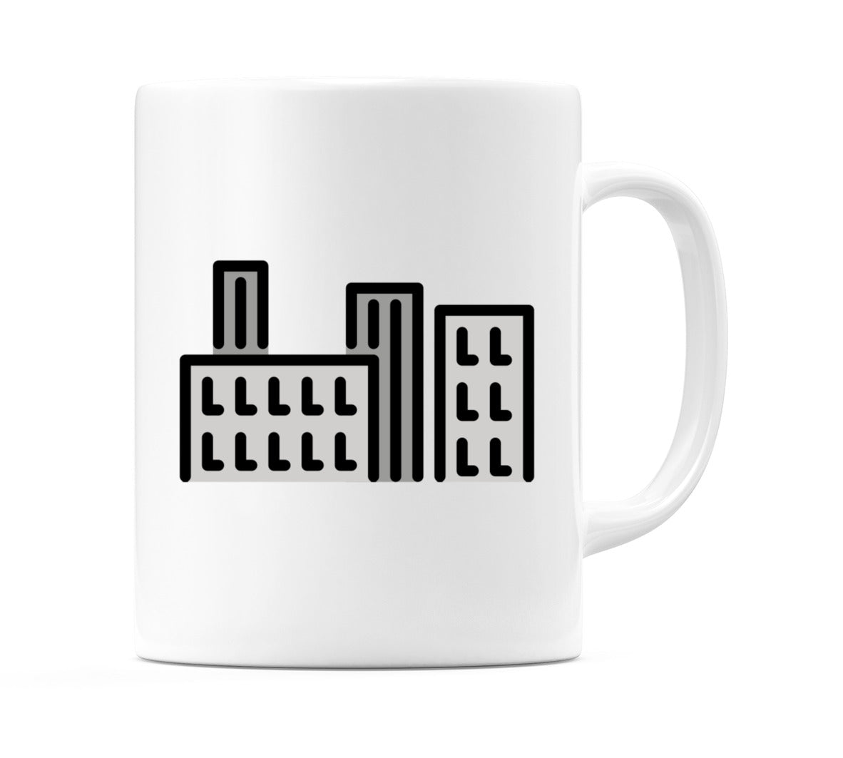 Cityscape Emoji Mug