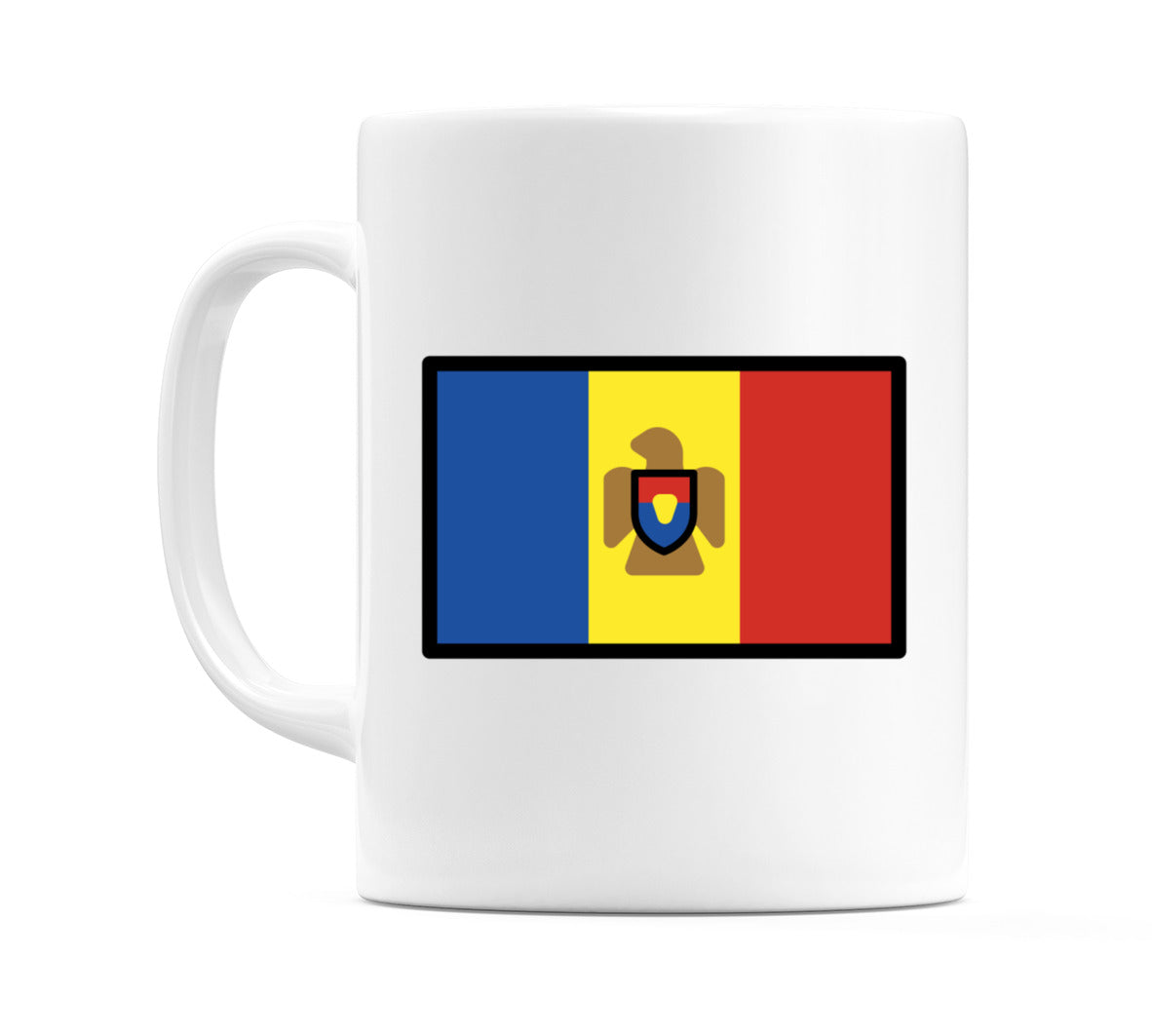 Moldova Flag Emoji Mug