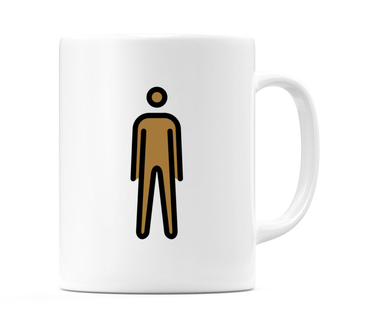 Person Standing: Medium-Dark Skin Tone Emoji Mug