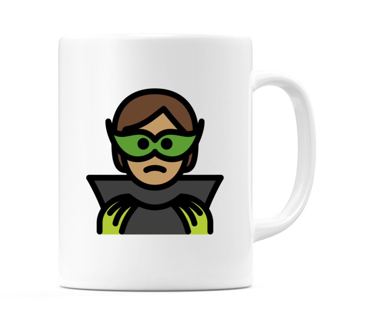 Supervillain: Medium Skin Tone Emoji Mug