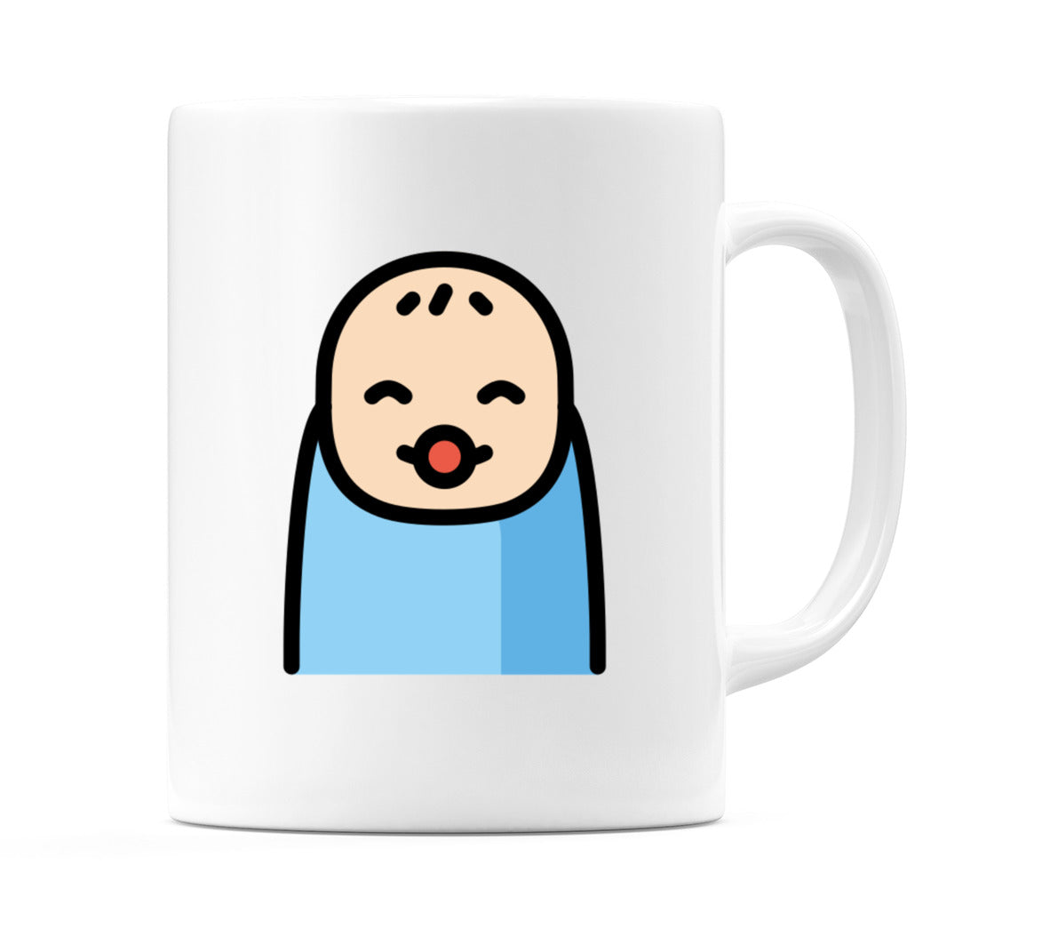 Baby: Light Skin Tone Emoji Mug
