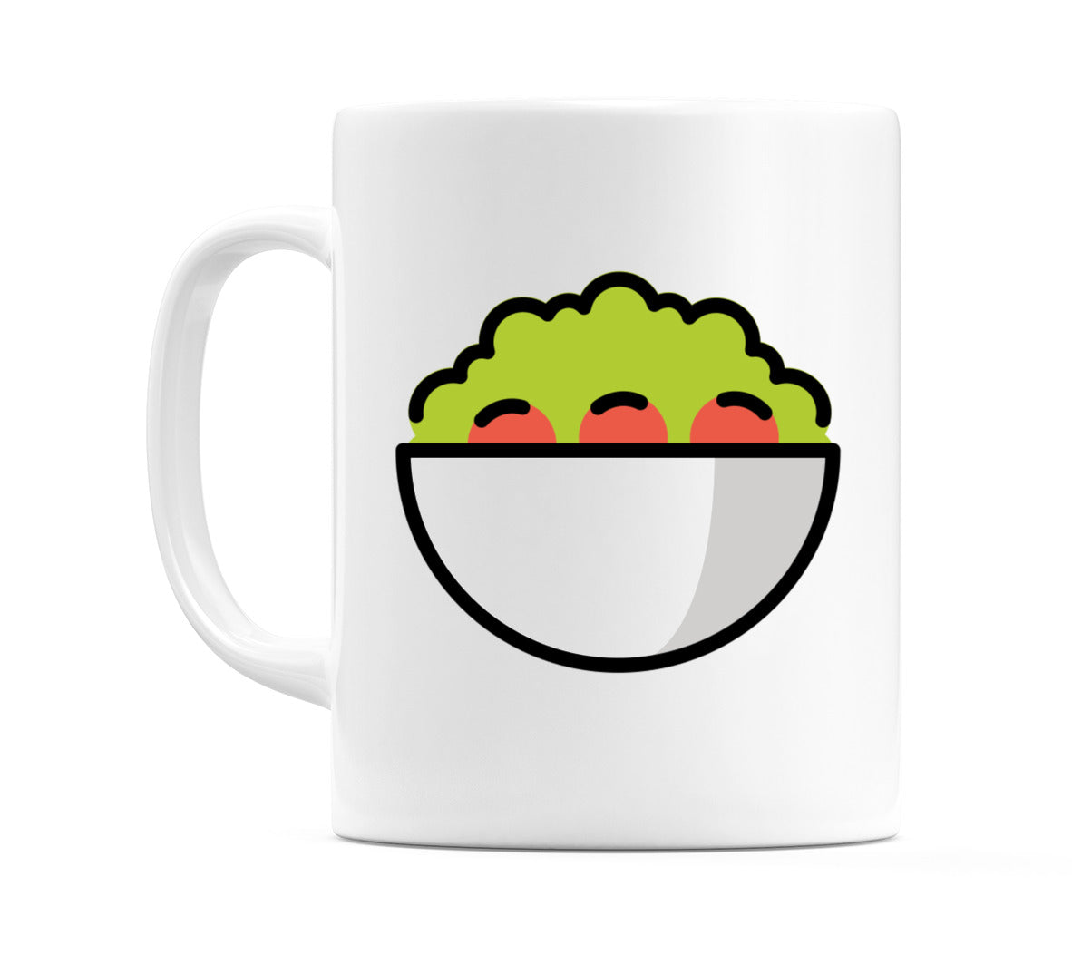 Green Salad Emoji Mug