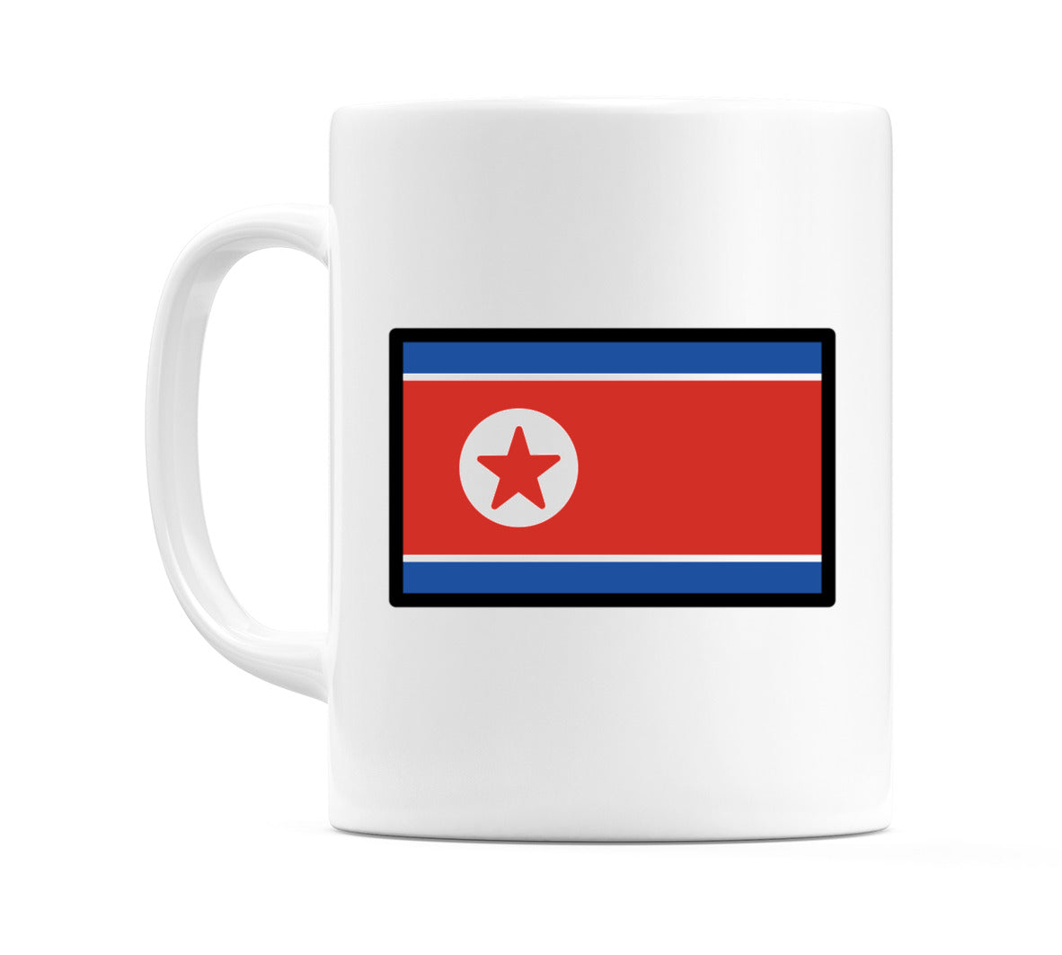 North Korea Flag Emoji Mug