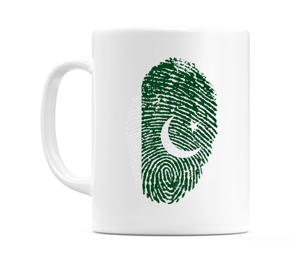 Pakistan Finger Print Flag Mug