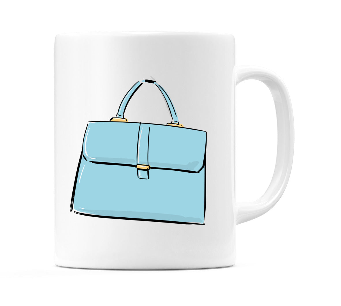 Handbag with Small Handle Mug