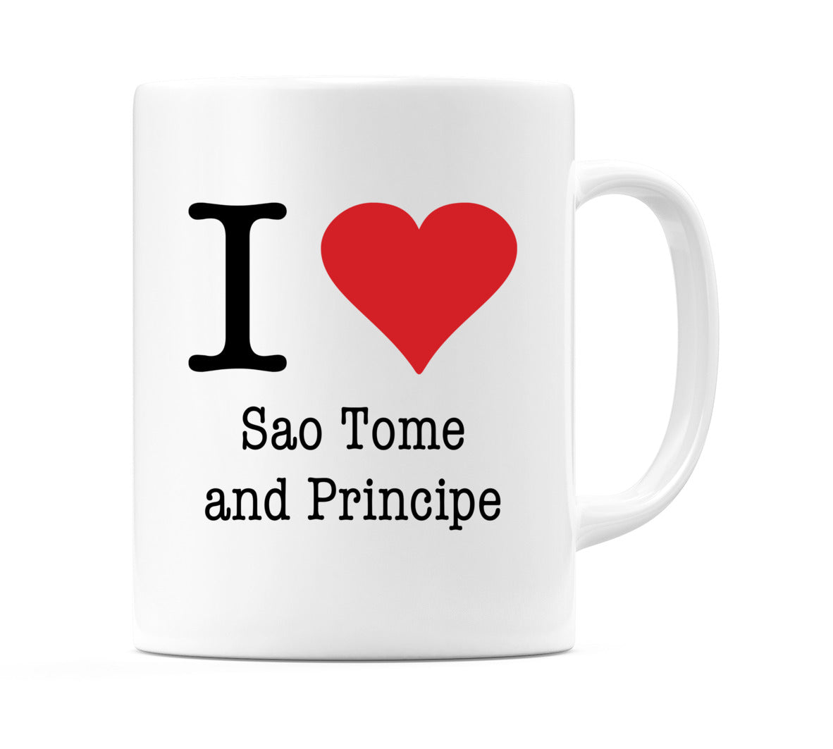 I Love Sao Tome and Principe Mug