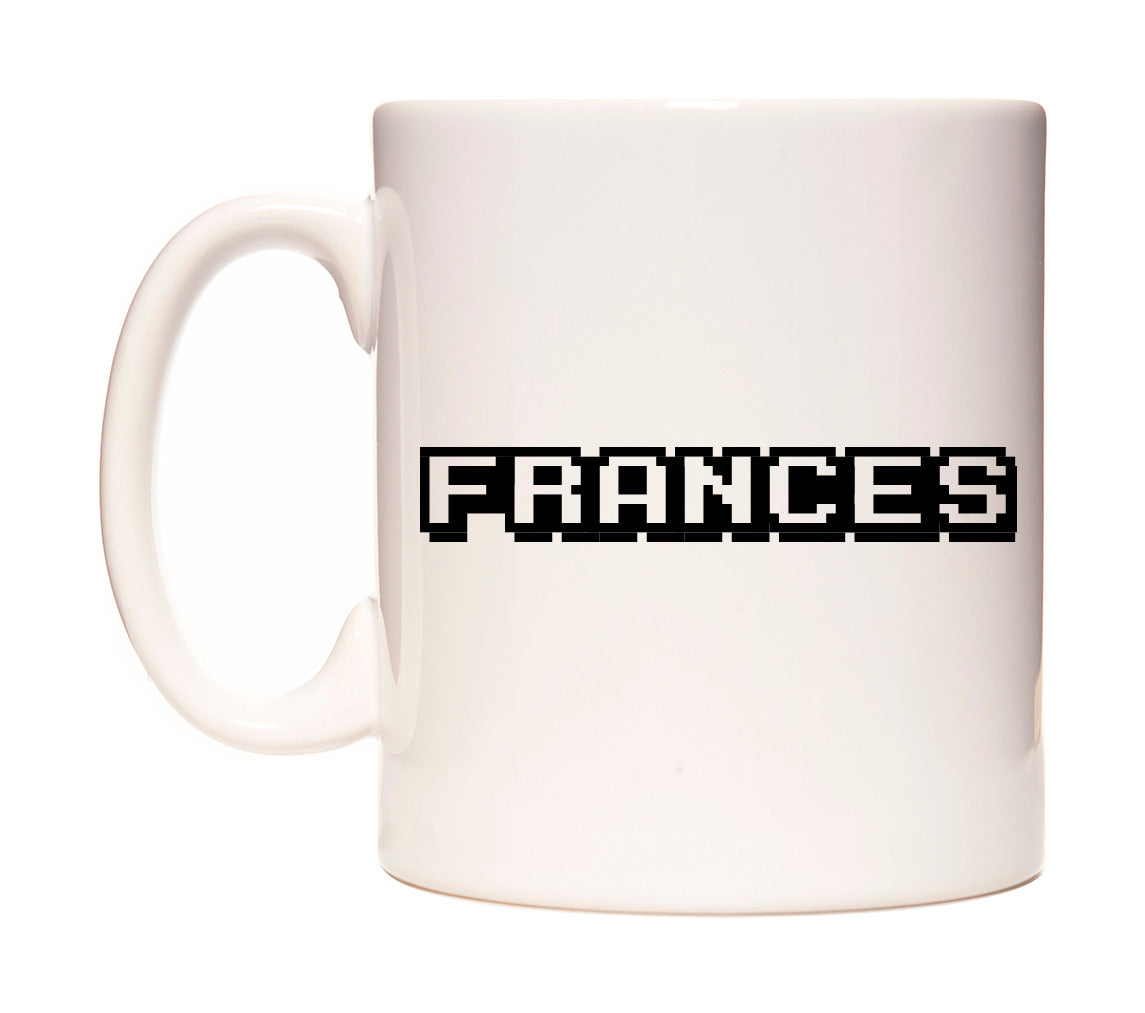 Frances - Arcade Themed Mug