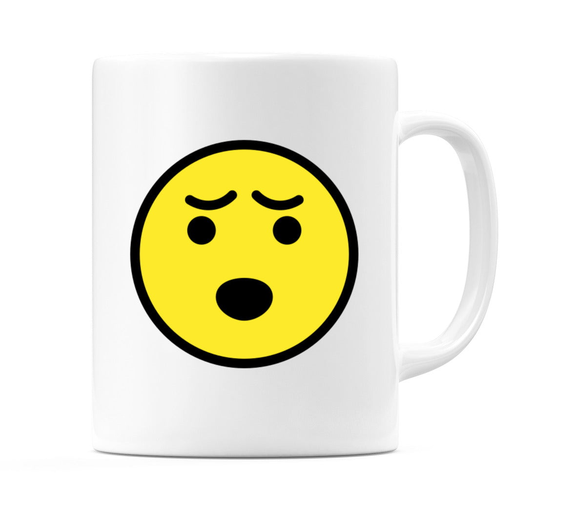 Incredulous Face Emoji Mug