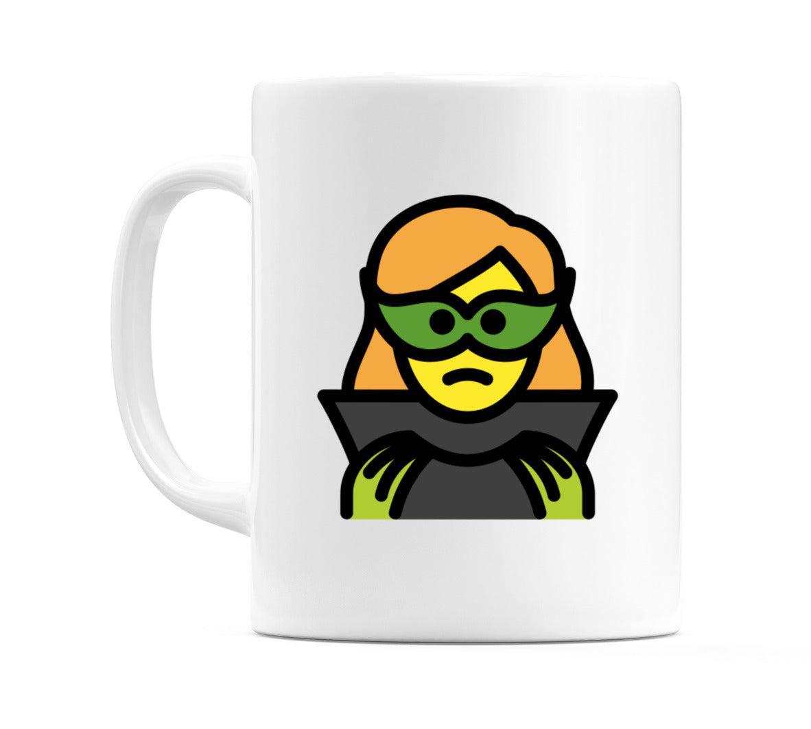 Female Supervillain Emoji Mug