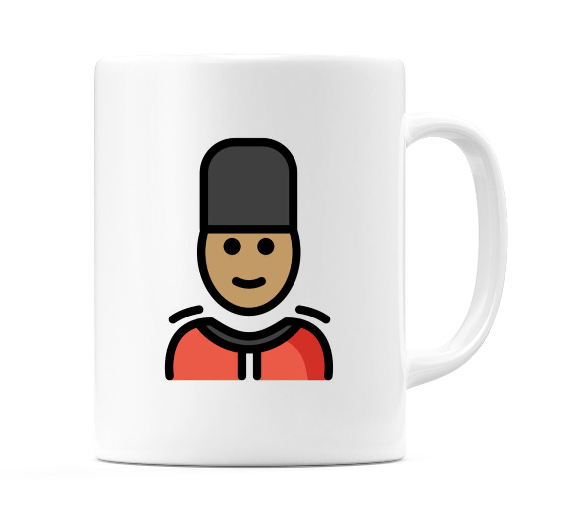 Guard: Medium Skin Tone Emoji Mug