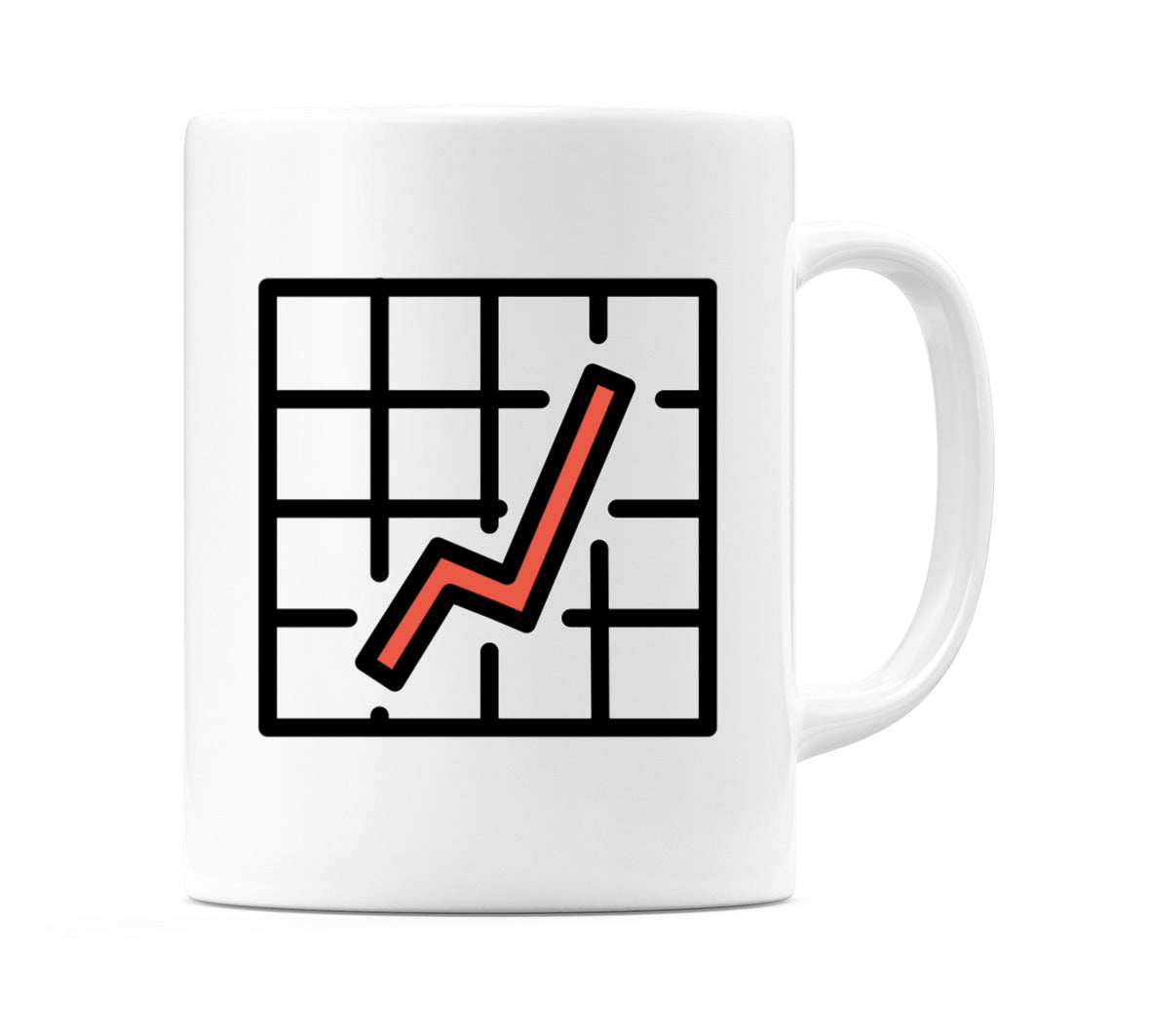 Chart Increasing Emoji Mug