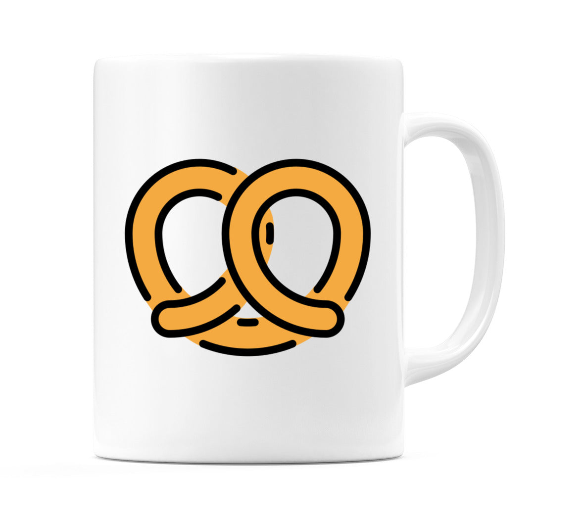 Pretzel Emoji Mug