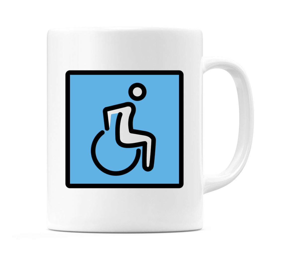 Wheelchair Symbol Emoji Mug