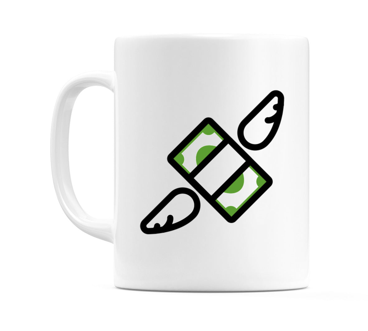 Money With Wings Emoji Mug