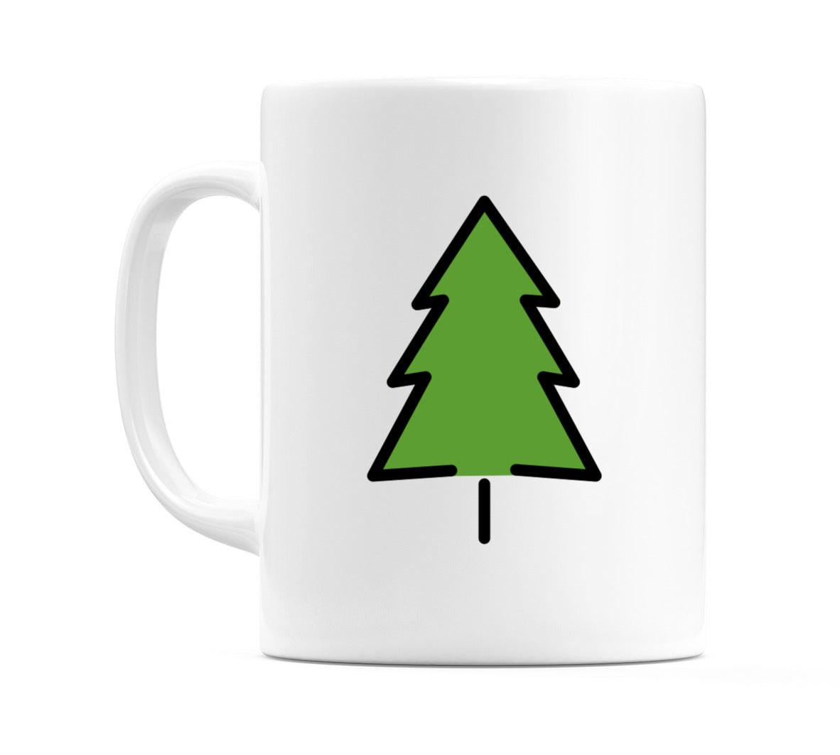 Evergreen Tree Emoji Mug