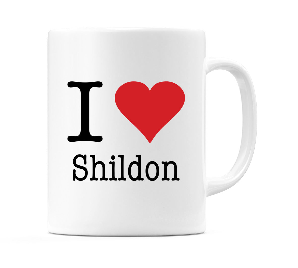 I Love Shildon Mug