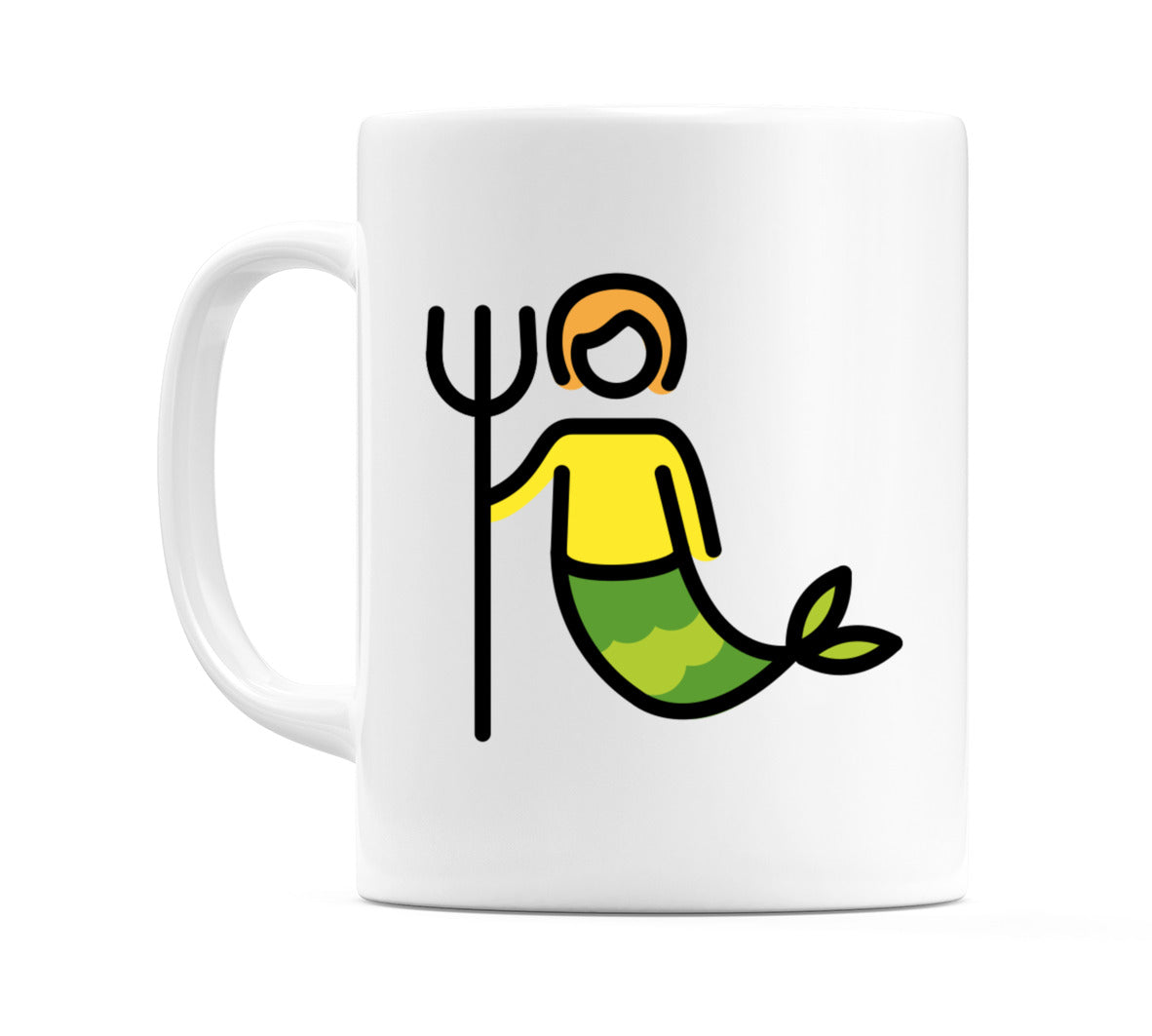 Merperson Emoji Mug