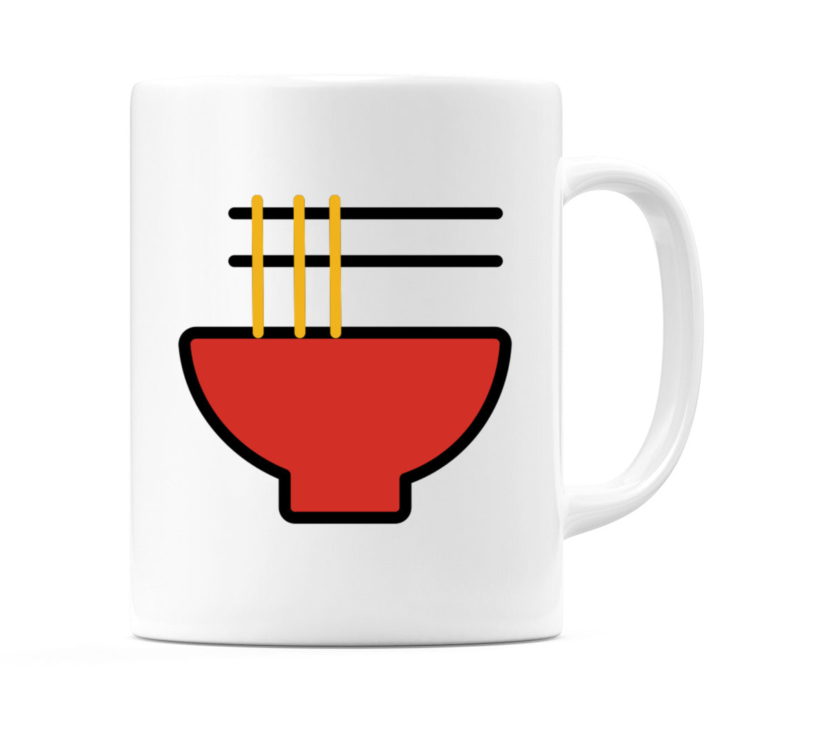 Steaming Bowl Emoji Mug