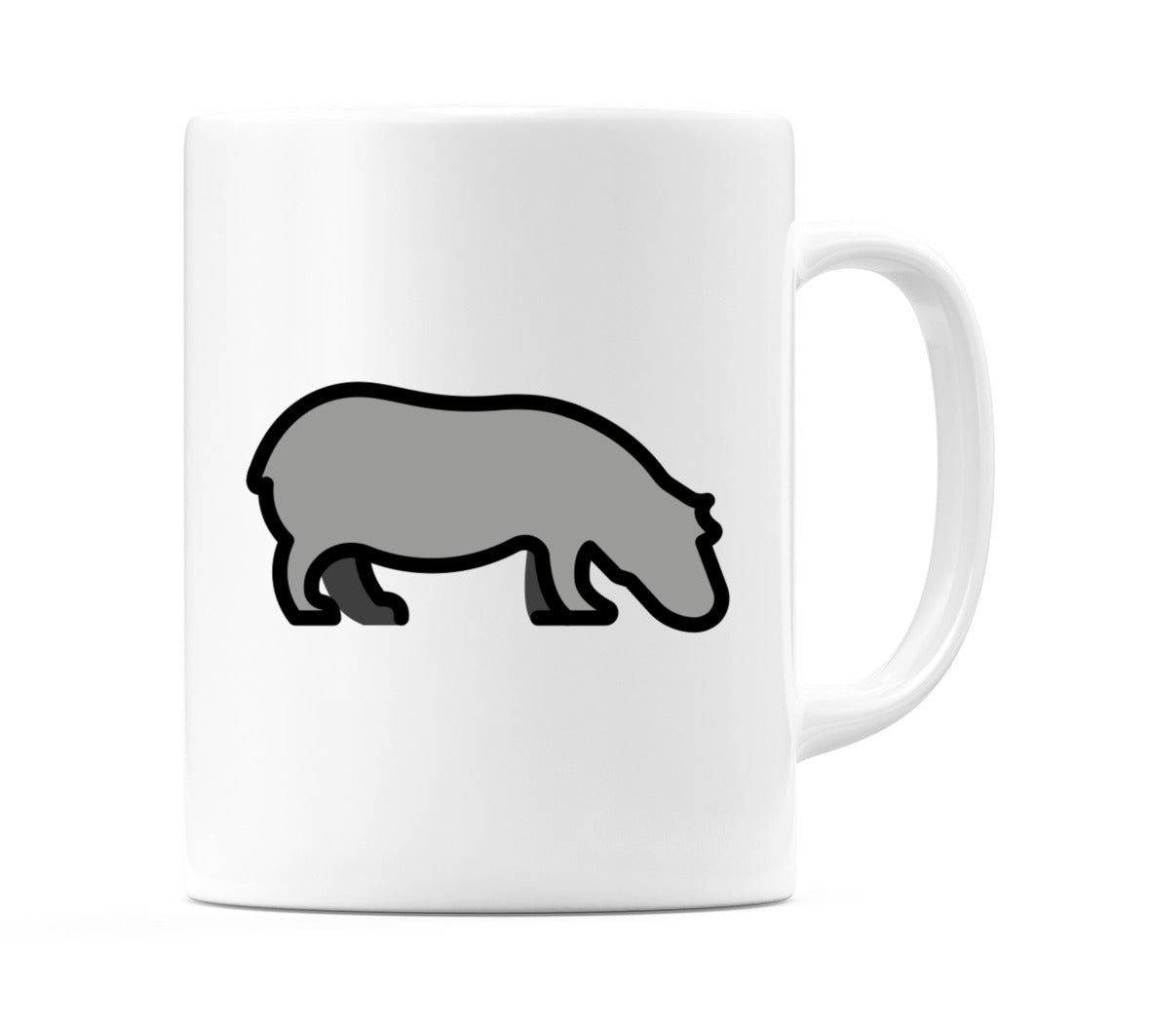 Hippopotamus Emoji Mug