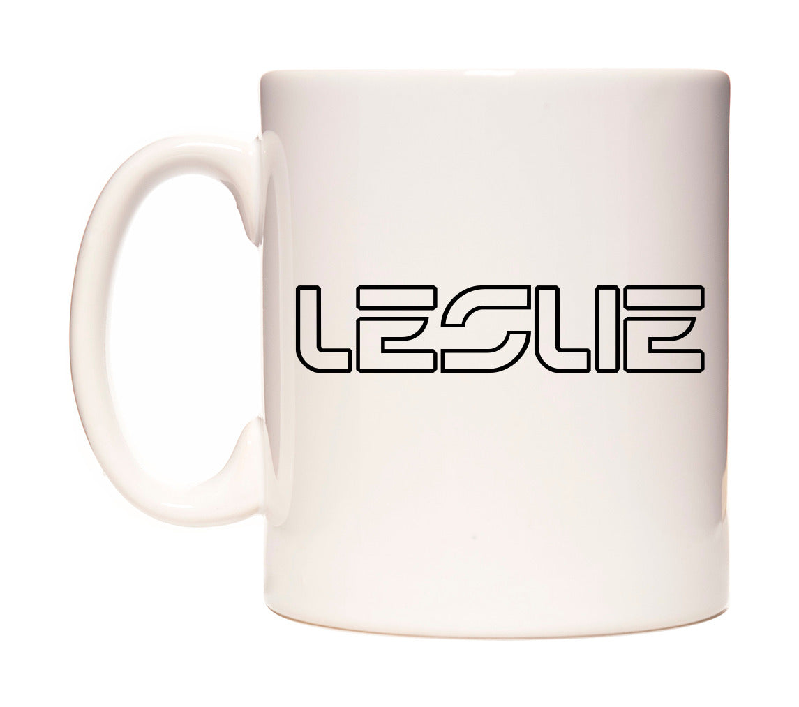 Leslie - Tron Themed Mug