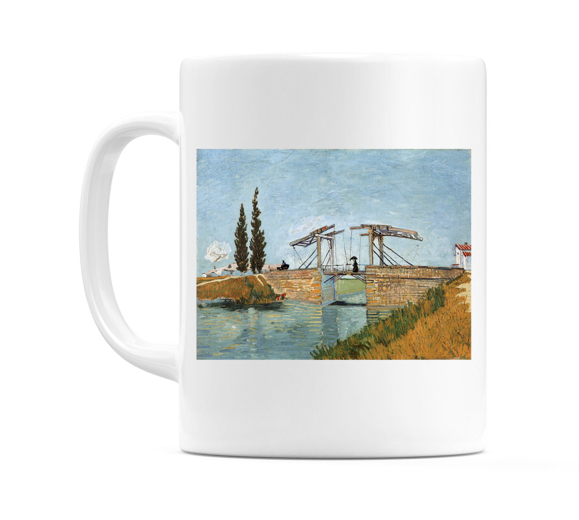 Langlois Bridge at Arles (1888) Mug