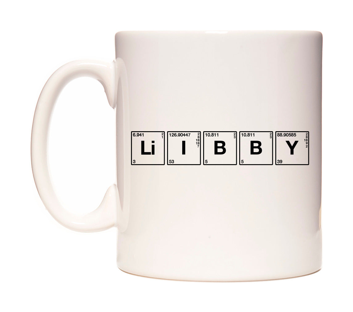 Libby - Chemistry Themed Mug