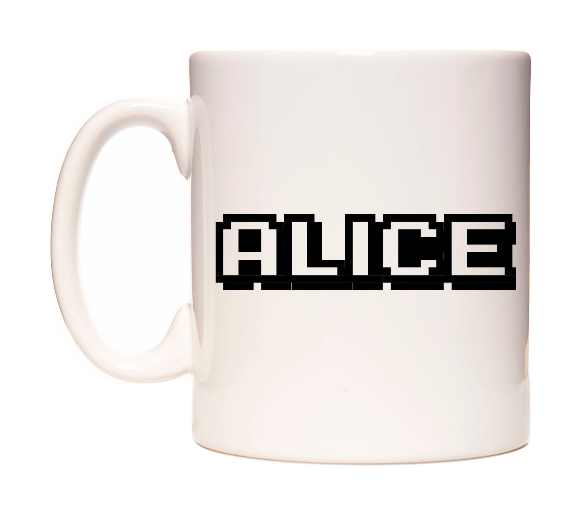 Alice - Arcade Themed Mug