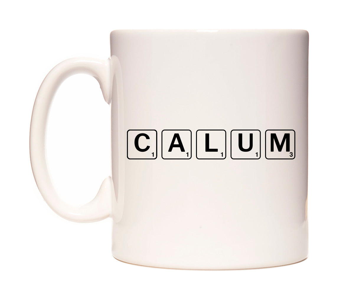 Calum - Scrabble Themed Mug
