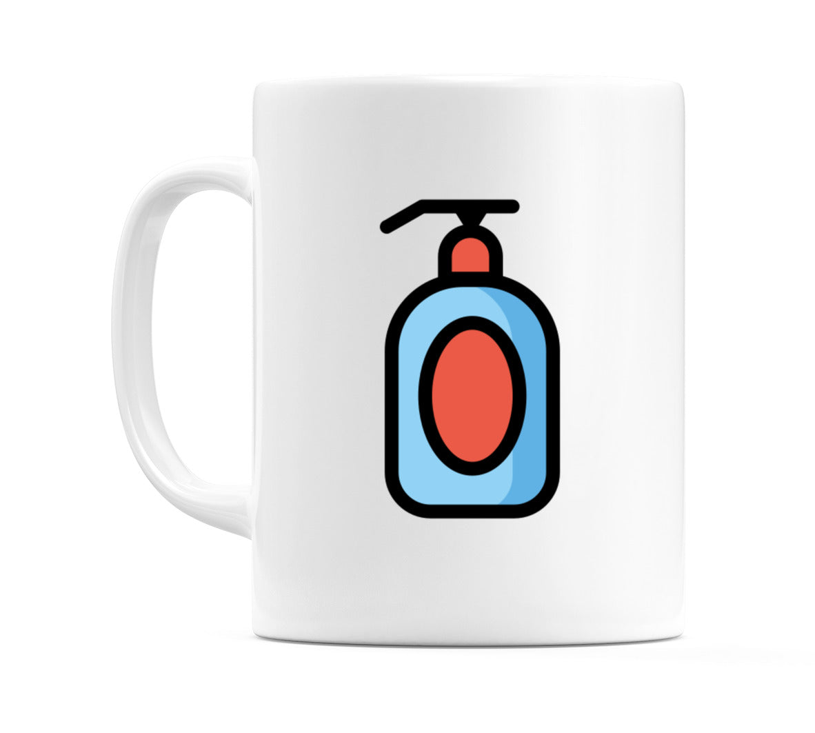 Lotion Bottle Emoji Mug