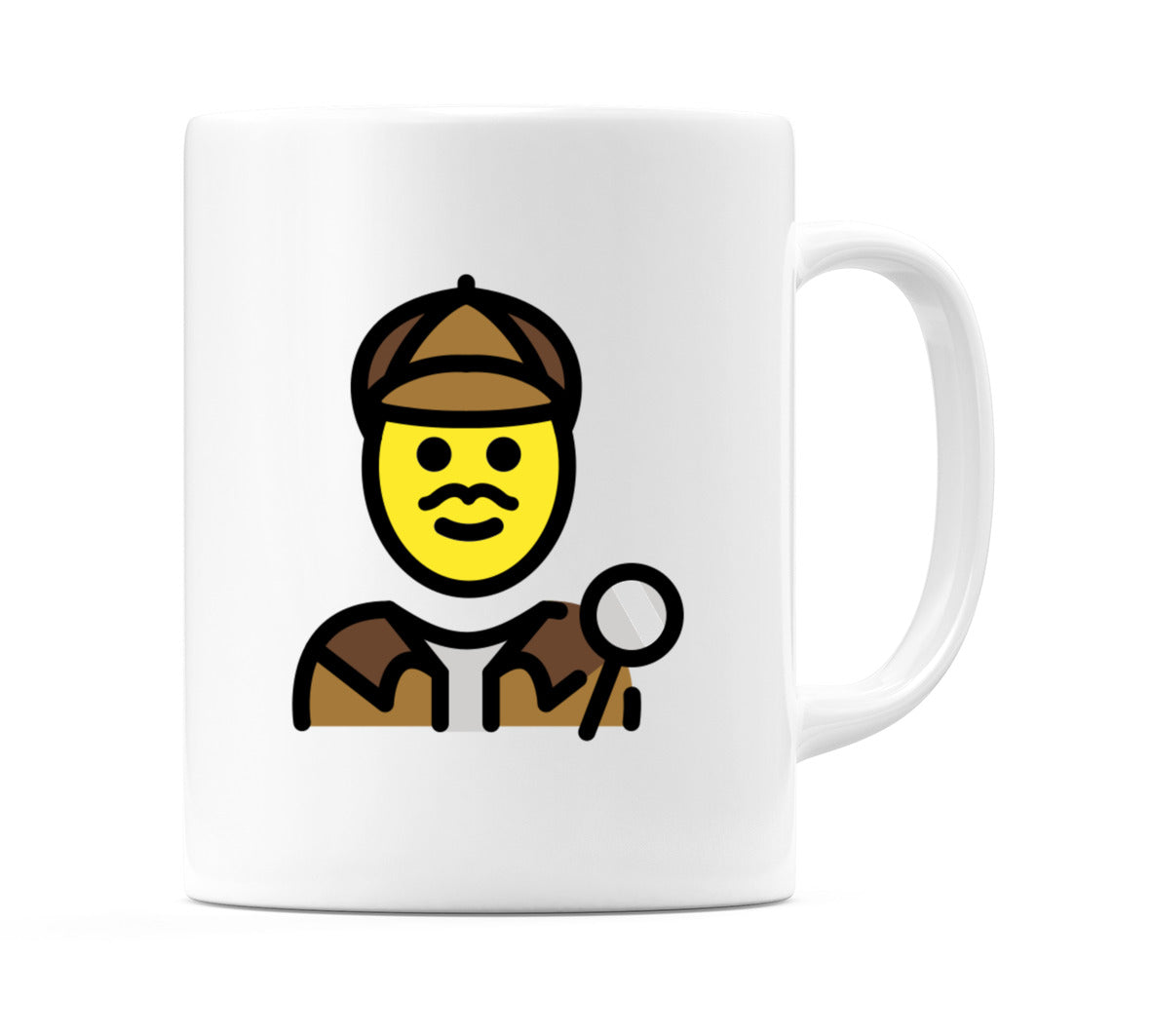 Male Detective Emoji Mug
