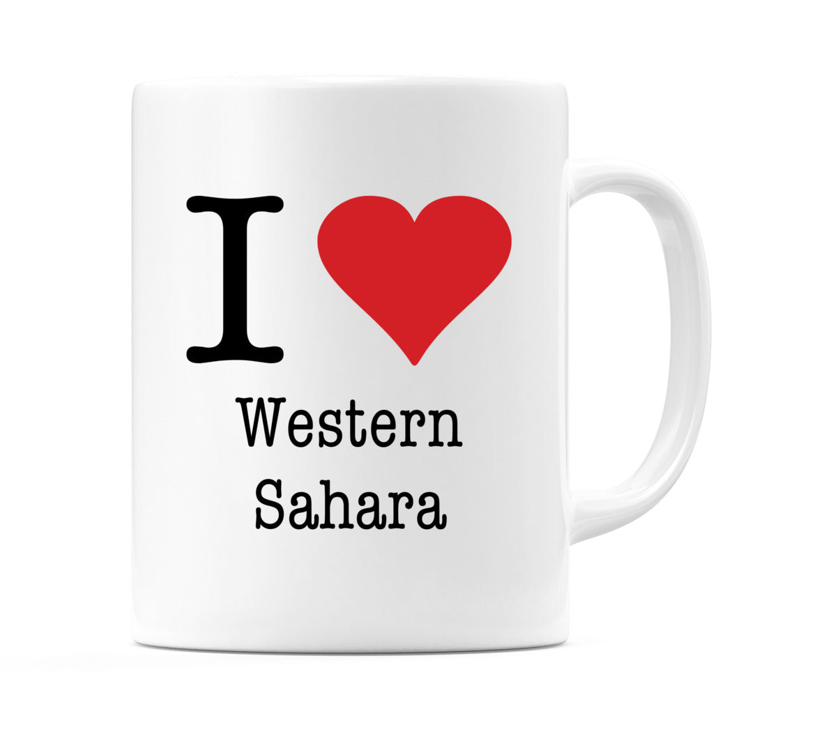 I Love Western Sahara Mug