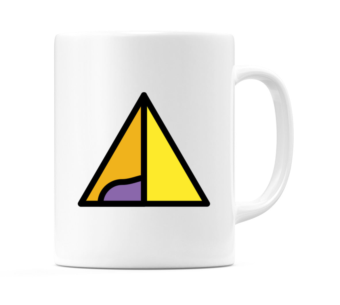 Tent Emoji Mug