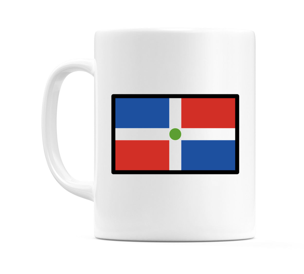 Dominican Republic Flag Emoji Mug