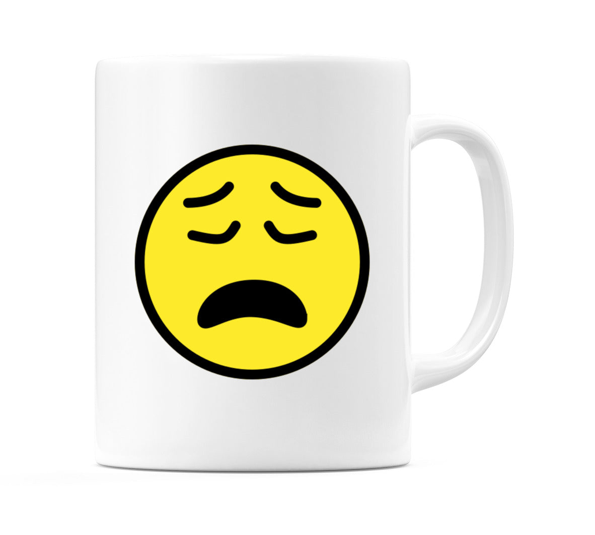Weary Face Emoji Mug