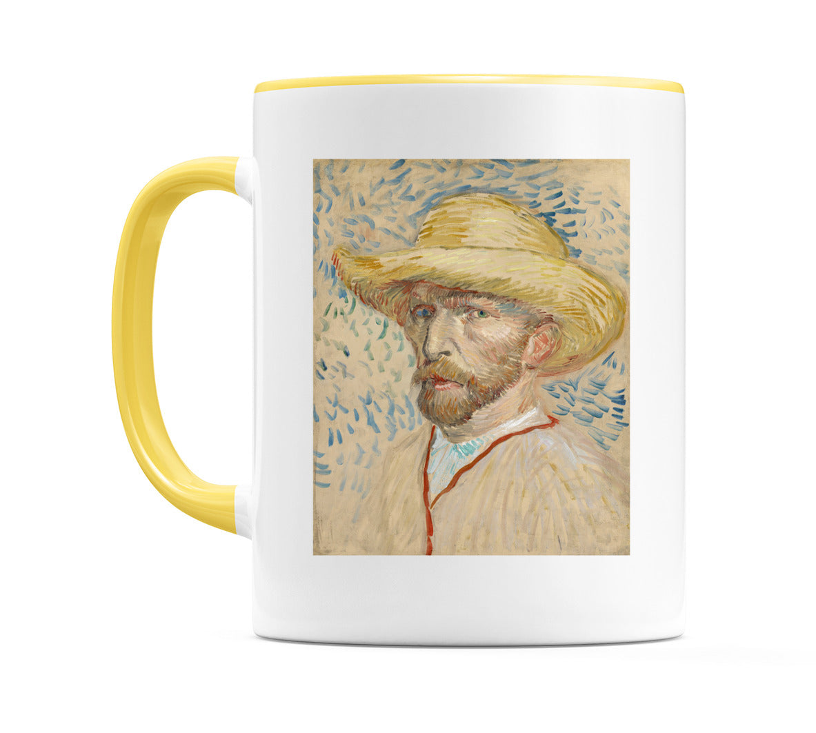 Self Portrait with a Straw Hat (1887) Mug