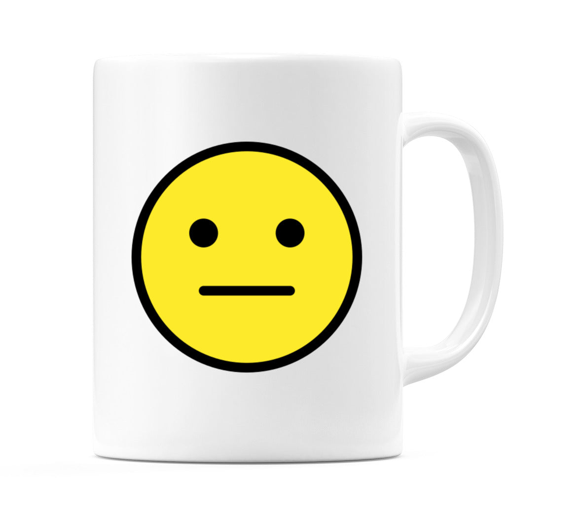 Neutral Face Emoji Mug