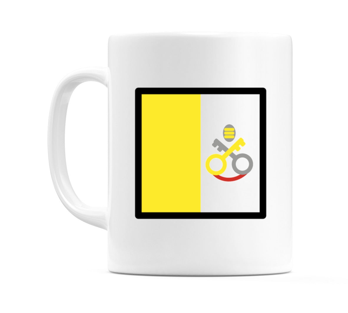 Vatican City Flag Emoji Mug