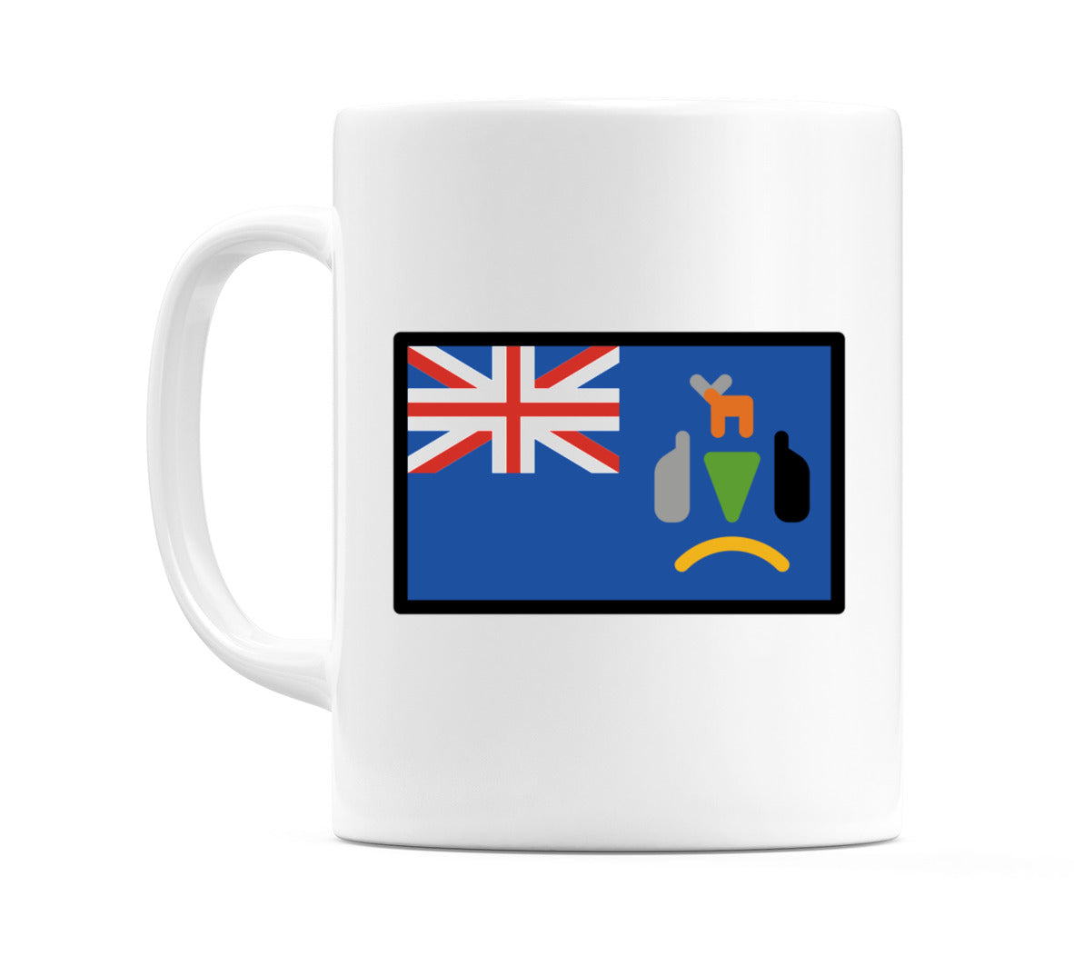 South Georgia & South Sandwich Islands Flag Emoji Mug