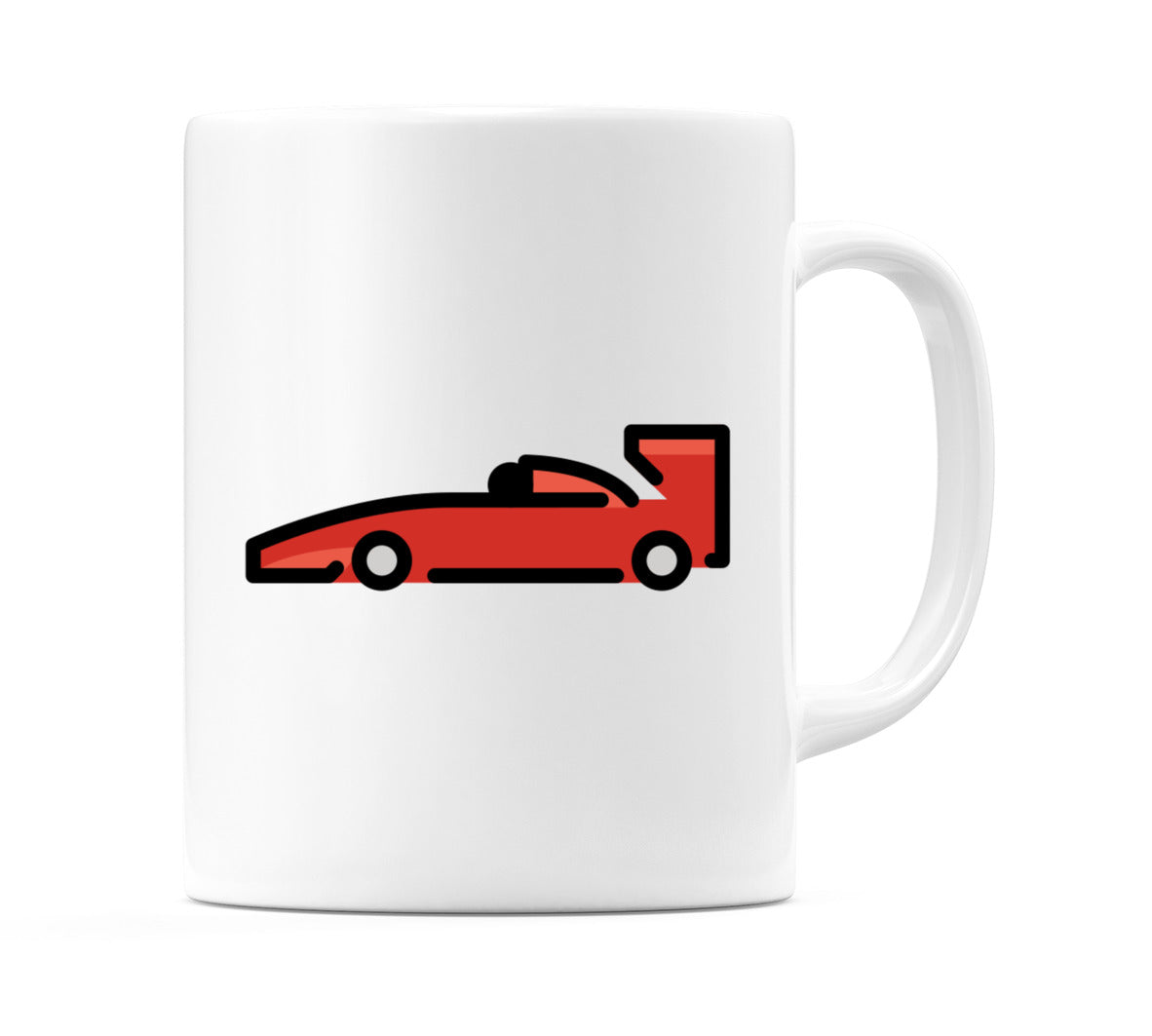 Racing Car Emoji Mug
