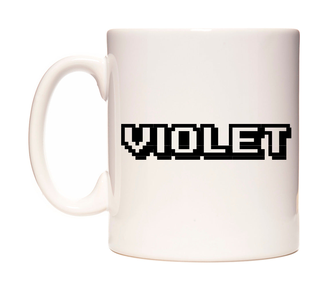Violet - Arcade Themed Mug